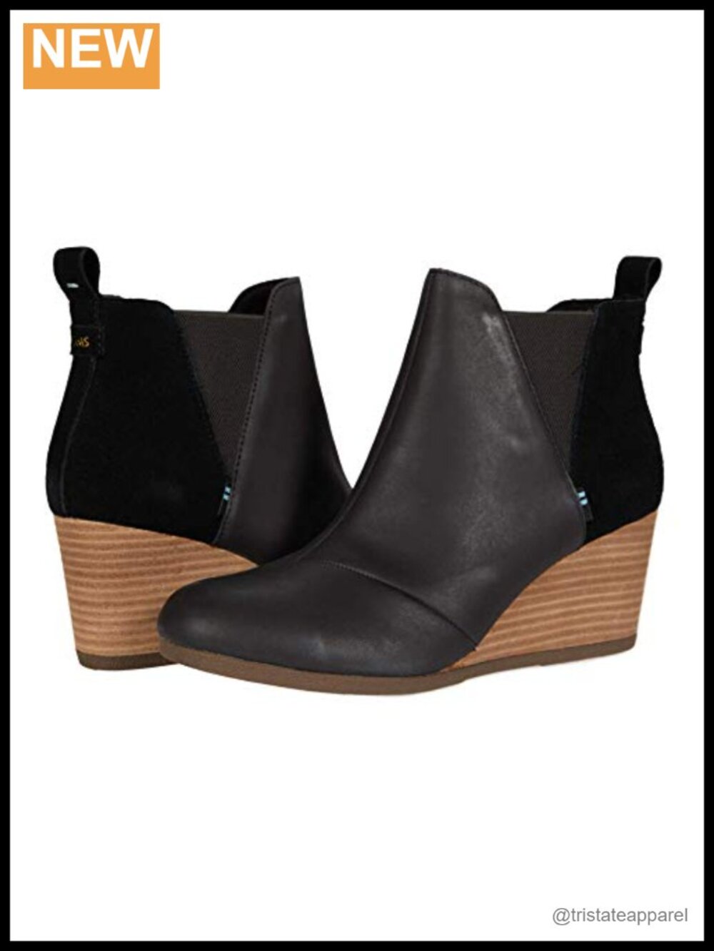 Women's Kelsey Ankle Boot Leather Suede Wedge Heel